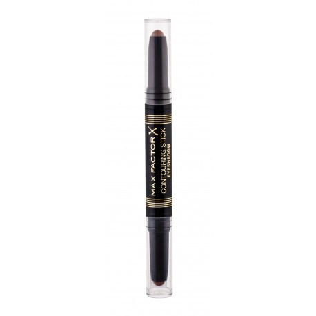 Max Factor Contouring Stick Eyeshadow, akių šešėliai moterims, 5g, (002 Warm Taupe & Amber