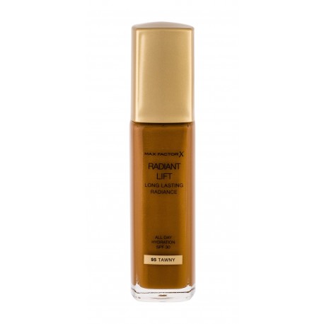 Max Factor Radiant Lift, makiažo pagrindas moterims, 30ml, (95 Tawny)