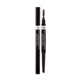 Rimmel London Brow This Way, Fill & Sculpt, antakių kontūrų pieštukas moterims, 0,25g, (004 Soft