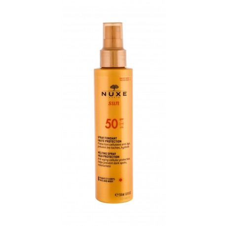 NUXE Sun, Melting Spray, Sun kūno losjonas moterims, 150ml