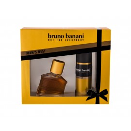 Bruno Banani Man´s Best, rinkinys tualetinis vanduo vyrams, (EDT 30 ml + dezodorantas 50 ml)