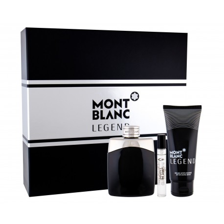 Montblanc Legend, rinkinys tualetinis vanduo vyrams, (EDT 100 ml + balzamas po skutimosi 100 ml +