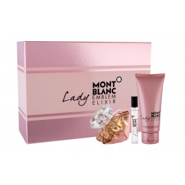 Montblanc Lady Emblem Elixir, rinkinys kvapusis vanduo moterims, (EDP 75 ml + EDP 7,5 ml + kūno