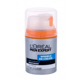 L´Oréal Paris Men Expert, Wrinkle De-Crease, dieninis kremas vyrams, 50ml