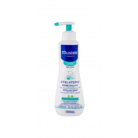 Mustela Bébé Stelatopia, Emollient Balm, dieninis kremas vaikams, 300ml