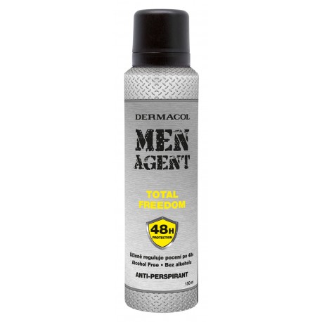 Dermacol Men Agent, Total Freedom, antiperspirantas vyrams, 150ml