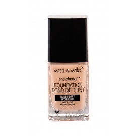 Wet n Wild Photo Focus, makiažo pagrindas moterims, 30ml, (Nude Ivory)