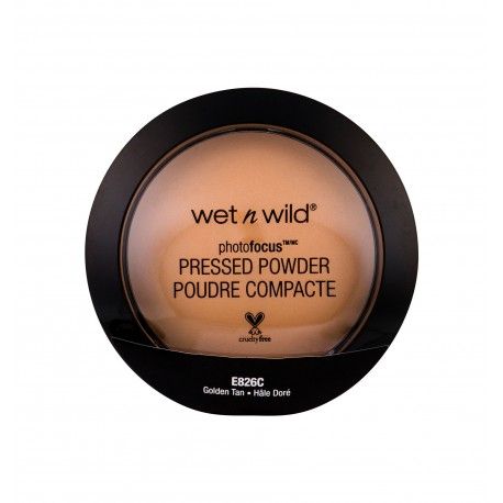 Wet n Wild Photo Focus, kompaktinė pudra moterims, 7,5g, (Golden Tan)