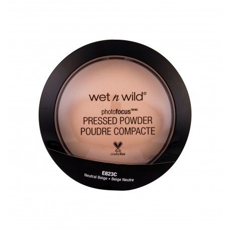 Wet n Wild Photo Focus, kompaktinė pudra moterims, 7,5g, (Neutral Beige)