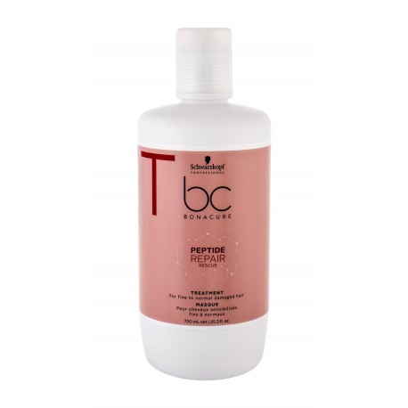 Schwarzkopf BC Bonacure Peptide Repair Rescue, plaukų kaukė moterims, 750ml