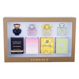 Versace Mini Set 1, rinkinys tualetinis vanduo moterims, (EDT Versense 5 ml + EDT Yellow Diamond 5
