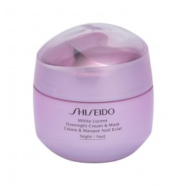 Shiseido White Lucent, Overnight Cream & Mask, naktinis kremas moterims, 75ml