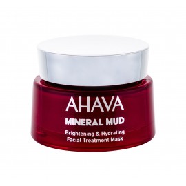 AHAVA Mineral Mud, Brightening & Hydrating, veido kaukė moterims, 50ml