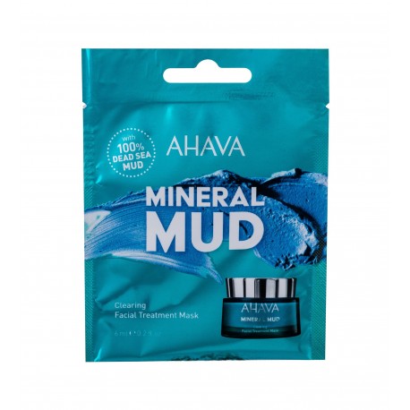 AHAVA Mineral Mud, Clearing, veido kaukė moterims, 6ml