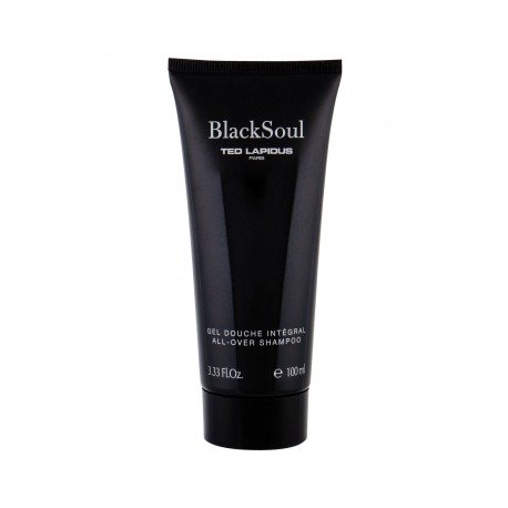 Ted Lapidus Black Soul, dušo želė vyrams, 100ml