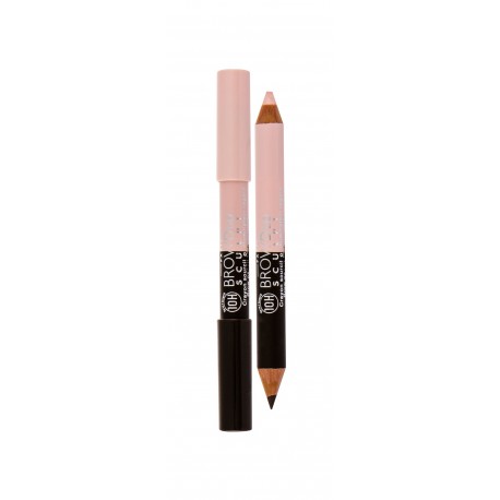 BOURJOIS Paris Brow Duo Sculpt, antakių kontūrų pieštukas moterims, 3g, (23 Brown)