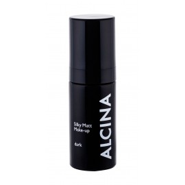 ALCINA Silky Matt, makiažo pagrindas moterims, 30ml, (Dark)