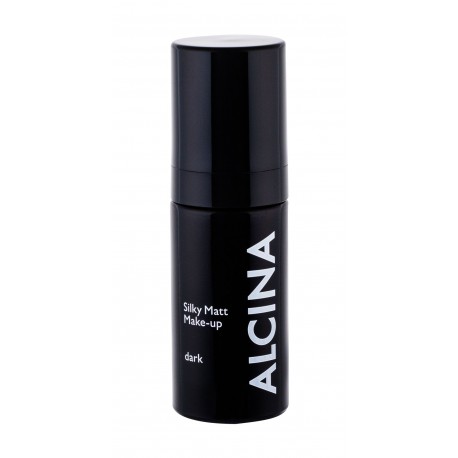 ALCINA Silky Matt, makiažo pagrindas moterims, 30ml, (Dark)