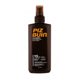 PIZ BUIN Allergy, Sun Sensitive Skin Spray, Sun kūno losjonas moterims, 200ml