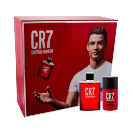 Cristiano Ronaldo CR7, rinkinys tualetinis vanduo vyrams, (EDT 50 ml + pieštukinis dezodorantas 75