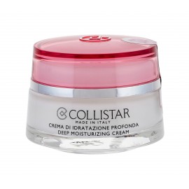 Collistar Idro-Attiva, Deep Moisturizing Cream, dieninis kremas moterims, 50ml, (Testeris)