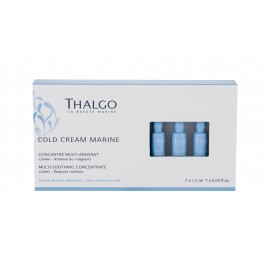Thalgo Cold Cream Marine, Multi-Soothing, veido serumas moterims, 7x1,2ml