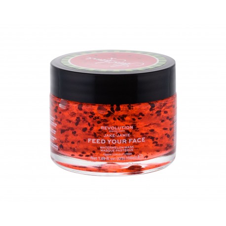 Makeup Revolution London Skincare X Jake-Jamie, Feed Your Face, veido kaukė moterims, 50pc,