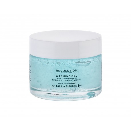 Makeup Revolution London Skincare, Warming Gel, veido kaukė moterims, 50ml