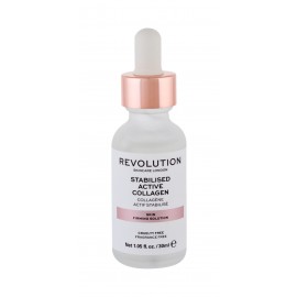 Makeup Revolution London Skincare, Stabilised Active Collagen, veido serumas moterims, 30ml