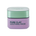 L´Oréal Paris Pure Clay, Soothing Mask, veido kaukė moterims, 50ml