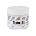 PRORASO White, Pre-Shaving Cream, priemonė prieš skutimąsi vyrams, 100ml