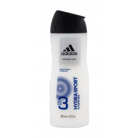 Adidas Hydra Sport, 3in1, dušo želė vyrams, 400ml