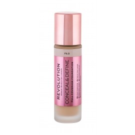 Makeup Revolution London Conceal & Define, makiažo pagrindas moterims, 23ml, (F6,5)