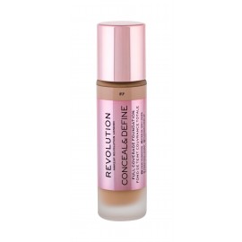 Makeup Revolution London Conceal & Define, makiažo pagrindas moterims, 23ml, (F7)