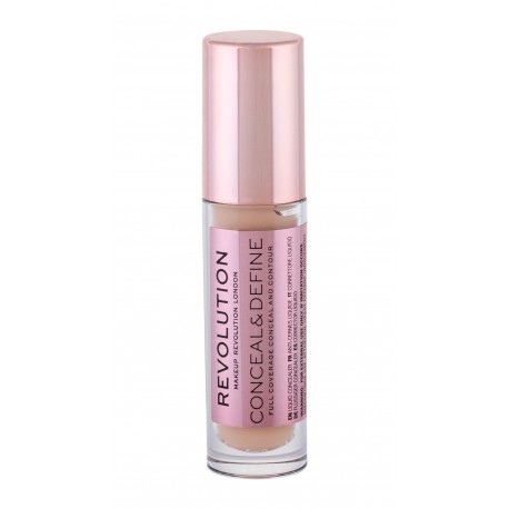 Makeup Revolution London Conceal & Define, maskuoklis moterims, 4g, (C9)