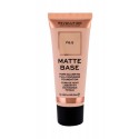 Makeup Revolution London Matte Base, makiažo pagrindas moterims, 28ml, (F6,5)