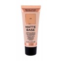 Makeup Revolution London Matte Base, makiažo pagrindas moterims, 28ml, (F7)