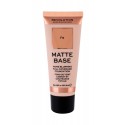 Makeup Revolution London Matte Base, makiažo pagrindas moterims, 28ml, (F9)