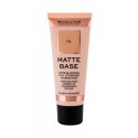 Makeup Revolution London Matte Base, makiažo pagrindas moterims, 28ml, (F5)