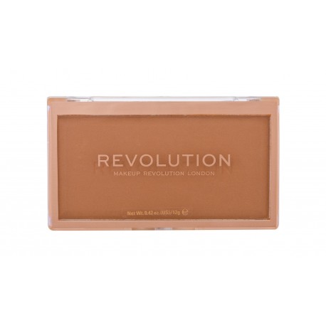 Makeup Revolution London Matte Base, kompaktinė pudra moterims, 12g, (P9)