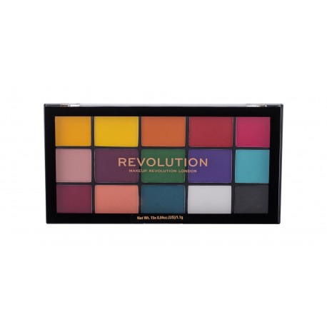 Makeup Revolution London Re-loaded, akių šešėliai moterims, 16,5g, (Marvellous Mattes)