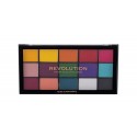 Makeup Revolution London Re-loaded, akių šešėliai moterims, 16,5g, (Marvellous Mattes)