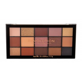 Makeup Revolution London Re-loaded, akių šešėliai moterims, 16,5g, (Velvet Rose)