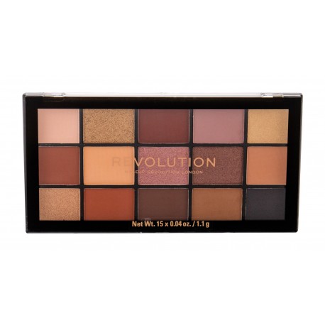 Makeup Revolution London Re-loaded, akių šešėliai moterims, 16,5g, (Velvet Rose)