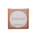 Makeup Revolution London Bake & Blot, kompaktinė pudra moterims, 5,5g, (White)