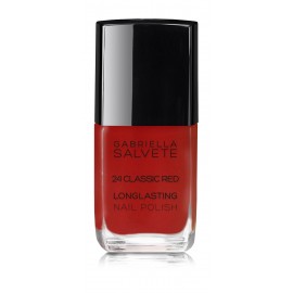 Gabriella Salvete Longlasting Enamel, nagų lakas moterims, 11ml, (24 Classic Red)