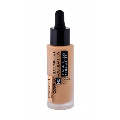 Gabriella Salvete Correct & Comfort, makiažo pagrindas moterims, 29ml, (103 Beige)