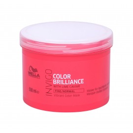 Wella Invigo, Color Brilliance, plaukų kaukė moterims, 500ml