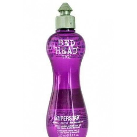 Tigi Bed Head Superstar, Blowdry Lotion, plaukų balzamas moterims, 250ml