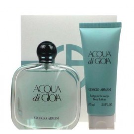 Giorgio Armani Acqua di Gioia, rinkinys kvapusis vanduo moterims, (EDP 100ml + 75ml kūno losjonas)